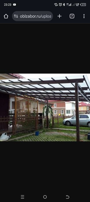 Сварочный работы забор навес лестница