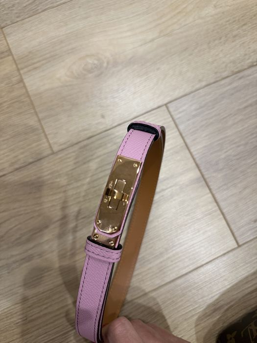 Hermes дамски колан rose gold and pink
