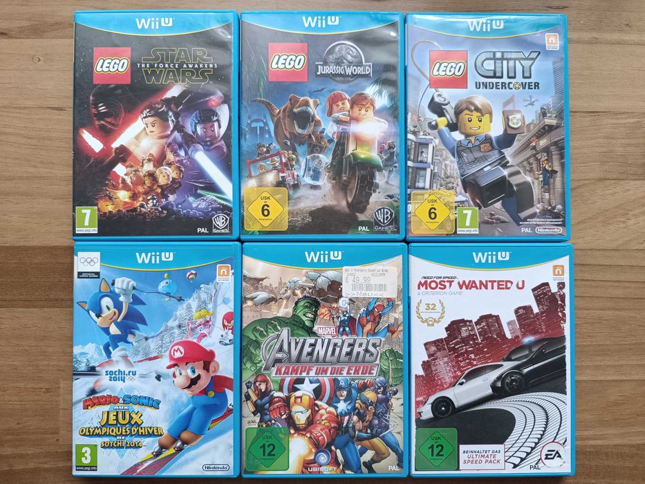 Jocuri Nintendo Wii U originale in stare foarte buna