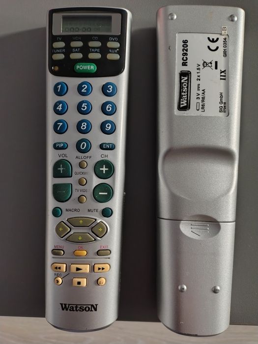 Telecomenzi universale WATSON 8 in 1 RC9206