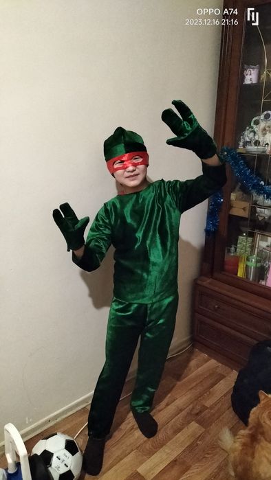 Прокат костюма черепашки ниндзя