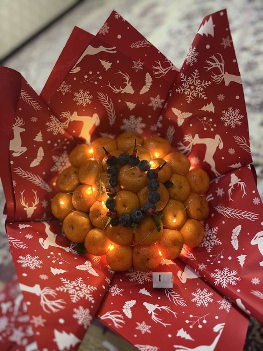 Мандариновые букеты