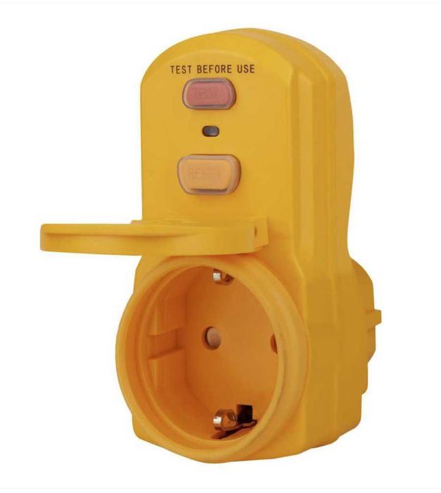 Priza cu protectie diferentiala, Brennenstuhl, 16A, 30mA