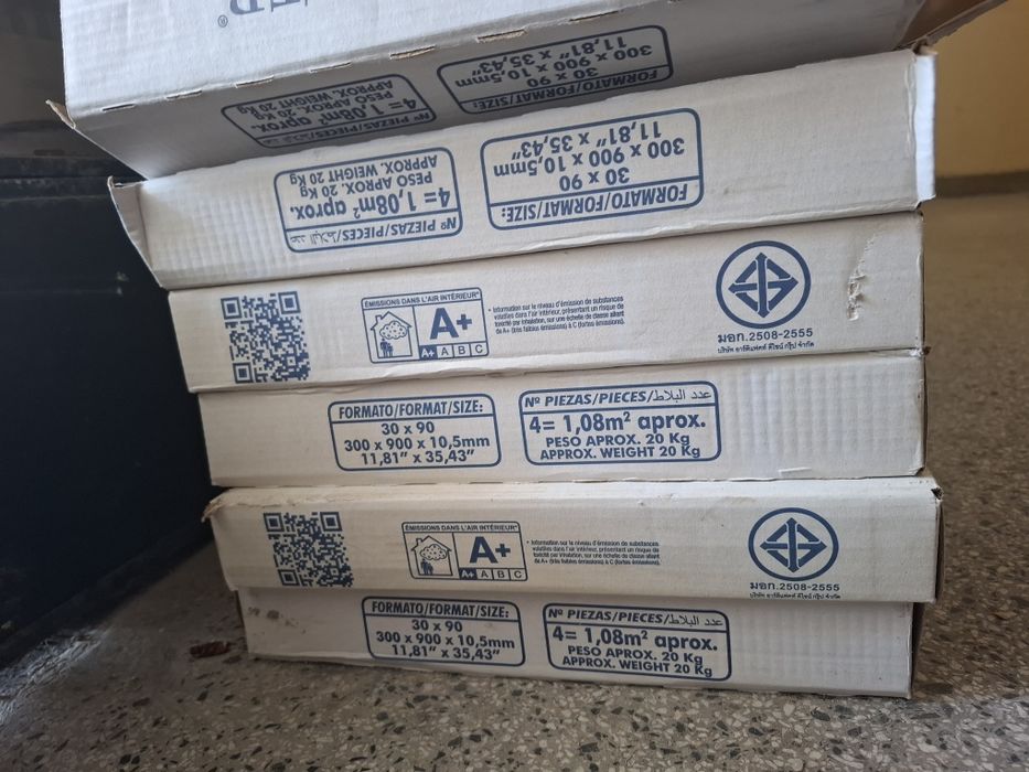 Фаянсови плочки 30×90  5,4кв²