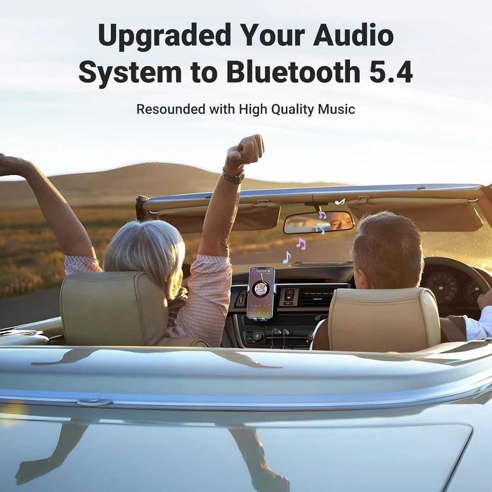 Bluetooth приемник за кола USB 2.0 към 3.5 мм