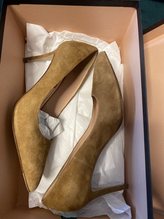 Pantofi piele intoarsa Musette VELVET A160, 35