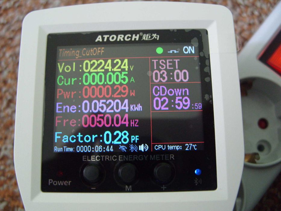 Професионален енергометър с Bluetooth и WiFi. Българско ръководство