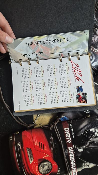 Agenda A6 piele Porsche 911 Spirit 70 personalizata