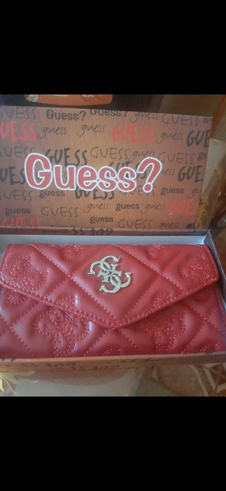 Portofel guess roșu