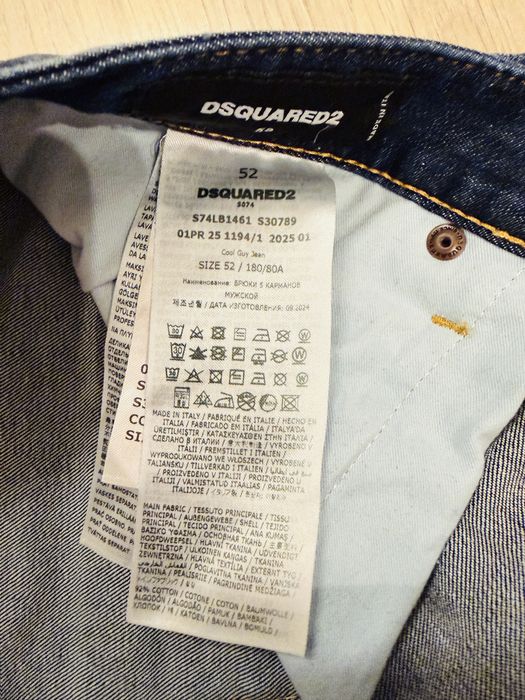 Vand blugi Dsquared, marime 52