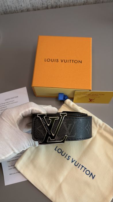 Louis Vuitton колан - Reversible Monogram Eclipse