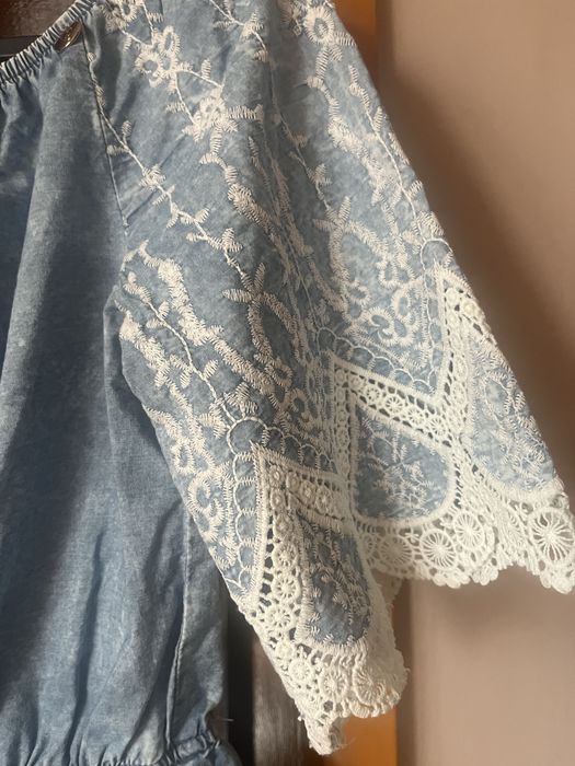 Дънкова блузка Lucy