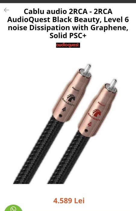 Audioquest Black Beauty RCA