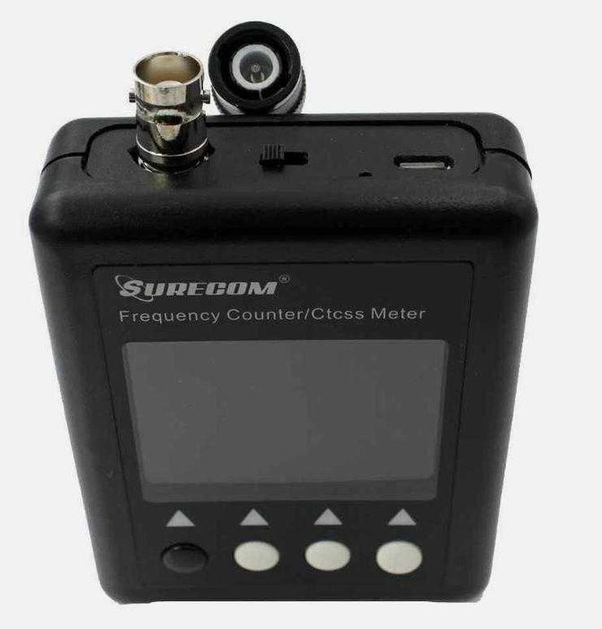 ШирокоСпектърен Честотомер Индикатор Сила Сигнал Измерва Радио Честота