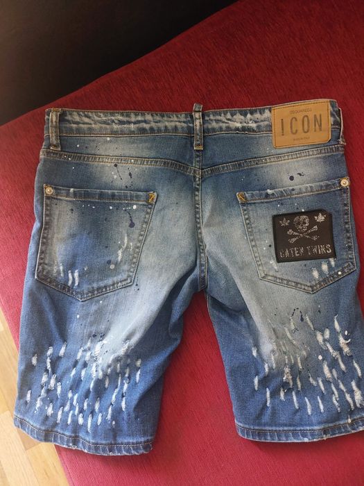 Дънков къс поанталон