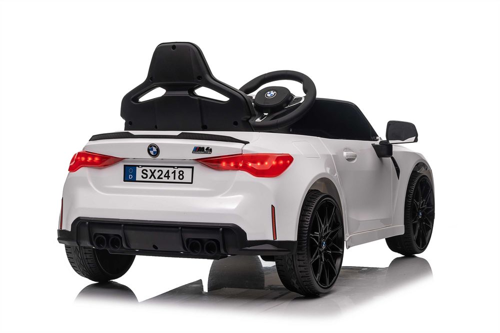 Лицензирана Акумулаторна Кола BMW M4 2025,110W,12V7Ah,EVA гуми
