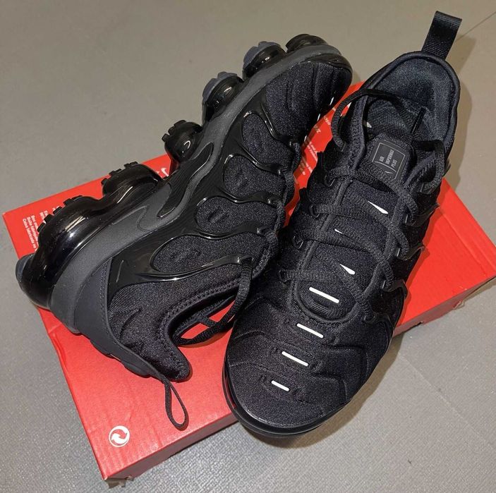 #WOW# NIKE  Vapormax TN Triple Black - PREMIUM - Verificare Colet