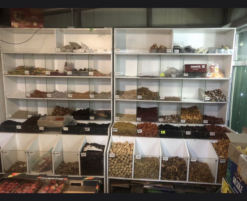 Витрина полка для сухофруктов