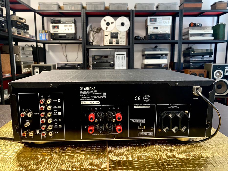 Мощен усилвател 2х185 вата Yamaha