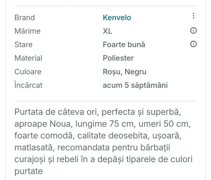 Geacă groasă bărbați, XL, Kenvelo