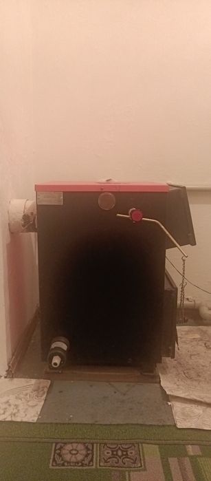 Катёл печка дрова и электронный