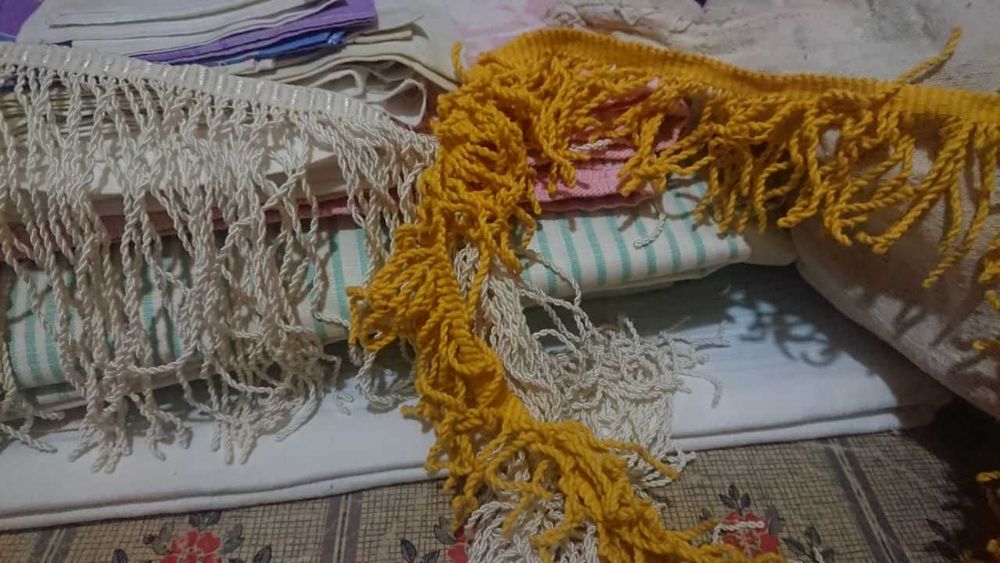 Ткань для штор и бахрома ссср