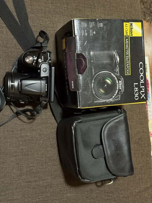 Продавам фотоапарат Nikon COOLPIX L830