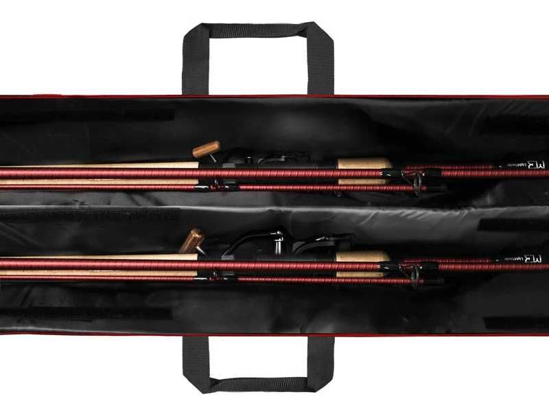 Husa Dubla Atoma Plus/2 lansete feeder cu mulinete 165cm/430-3-Delphin