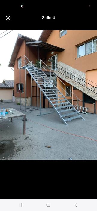 Vând scări zincate facem la comanda orice dimensiune