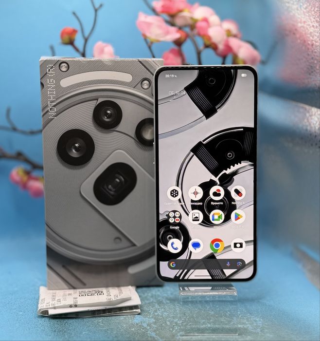ГАРАНЦИОНЕН!!! Nothing Phone (3a) Pro, 256GB, 12GB RAM, 5G, Grey
