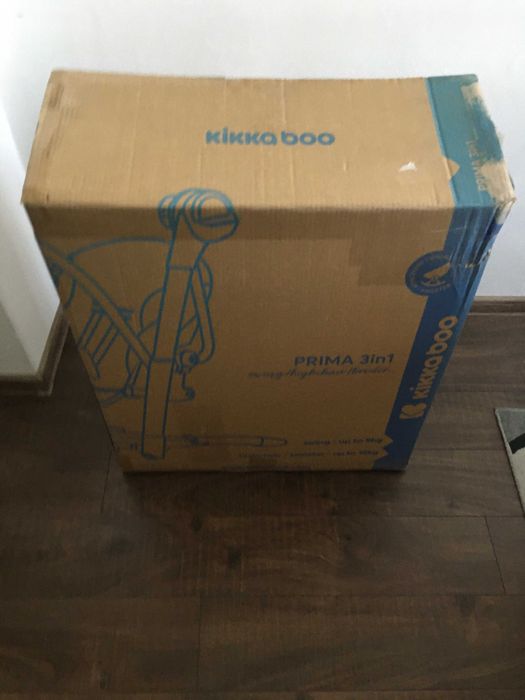 KIKKABOO Стол за хранене - люлка 3в1 PRIMA