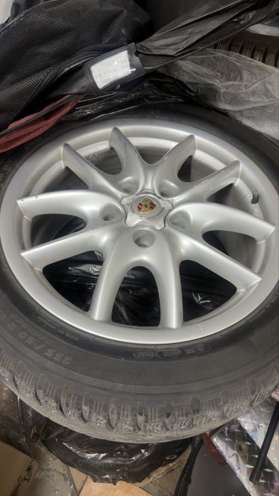 Оригинальные диски porsche cayenne разбалтовка 5/130 ет60