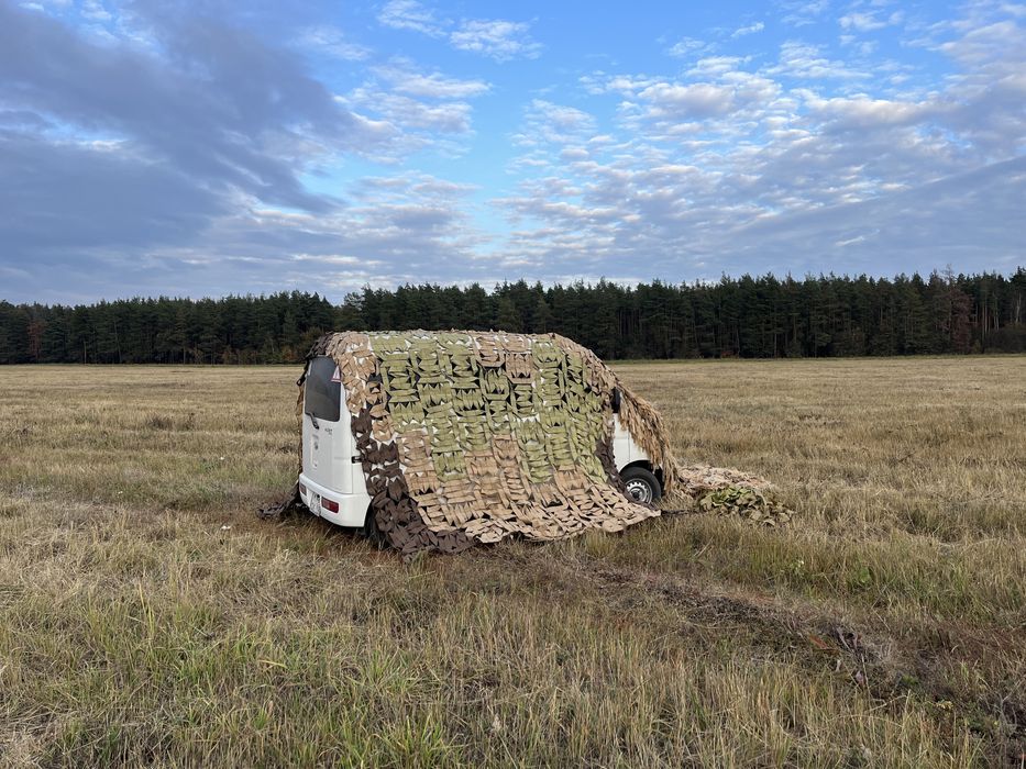 Маскировочная сетка бежевая 3*6м российского производства