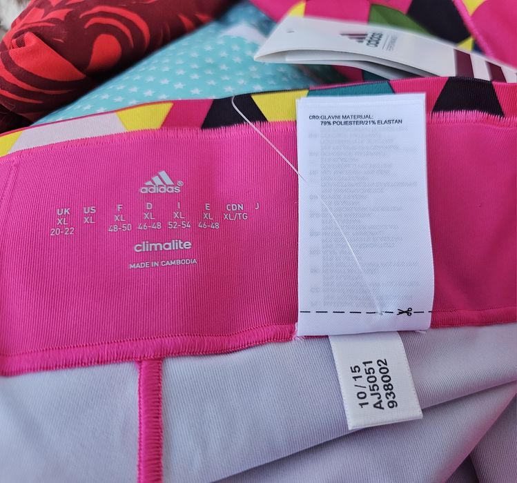 Adidas оригинален дамски клин нов Л/Хл размер
