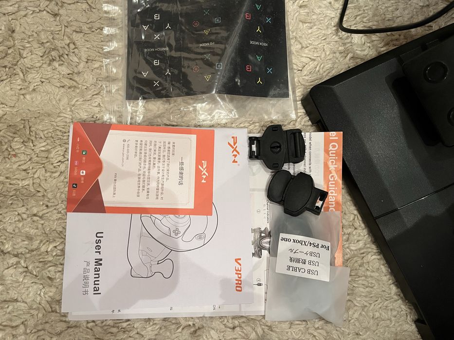 PXN V3 Pro, игровой руль для PlayStation 4, Windows PC computer и др