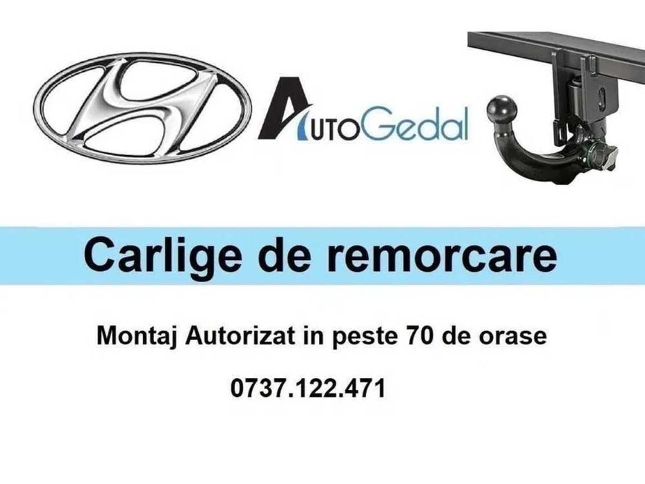 Carlig Remorcare HYUNDAI SantaFe 2000-2006 - Omologat RAR si EU