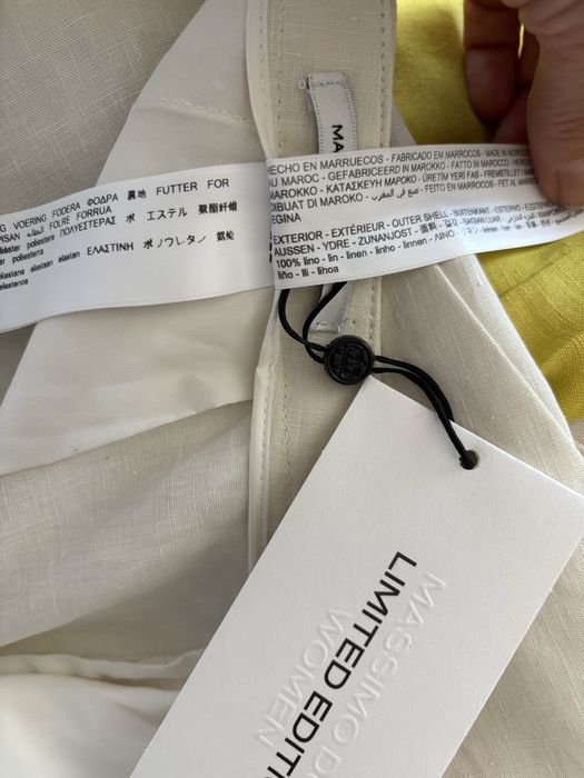 Massimo Dutti панталон от лен НОВ