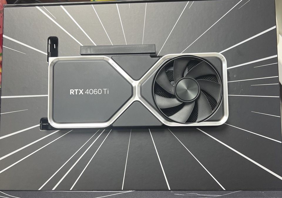 RTX 4060 ti Founders Edition на 8 гб