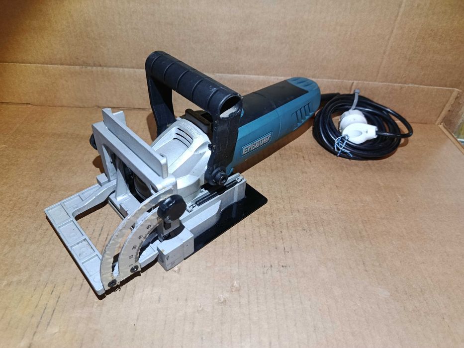 Masină de frezat dibluri plate biscuiti ERBAUER ERB372BIC