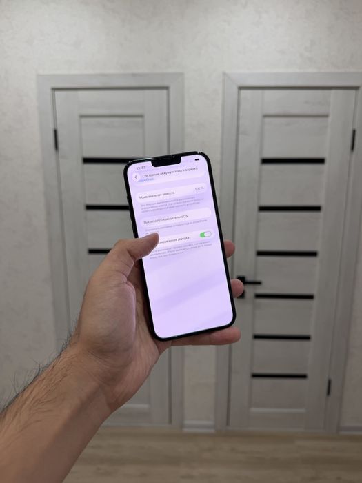 Айфон 13 Про Макс 128 ГБ iPhone 13 Pro Max 100 % АКБ ВСЕ РАБОТАЕТ
