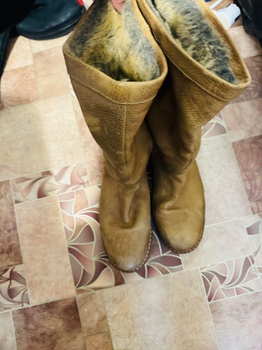 Италиански ботуши номер 41, естествена кожа