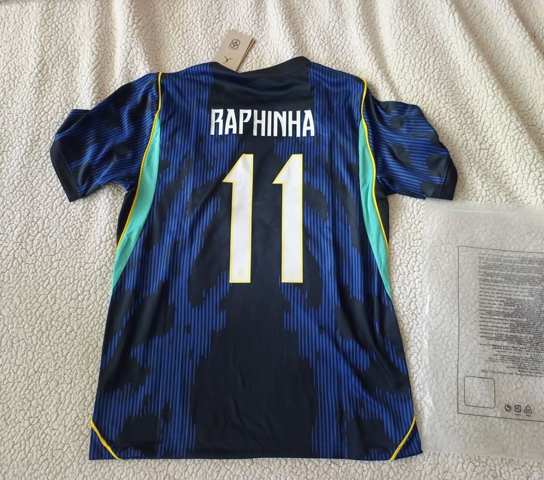 Футболна тениска Raphinha Бразилия