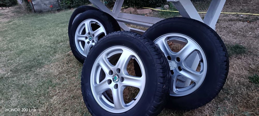 Jante de aluminiu R15 originale skoda octavia 1