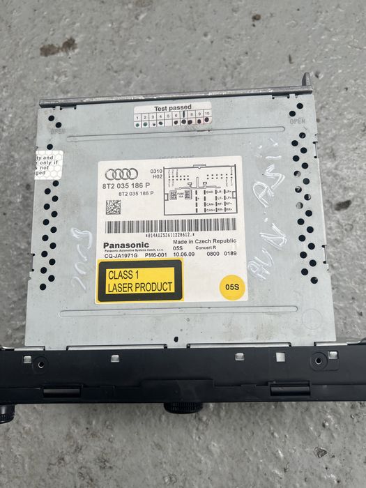 Cd player audi a4 b8 audi a5 2009  8T2 035 186 P