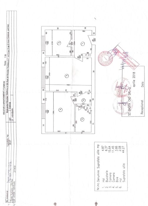 Proprietar! Vând apartament 2 camere