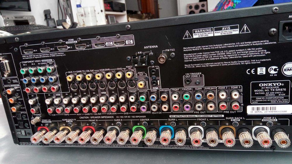 Ресивър-Onkyo TX-SR876