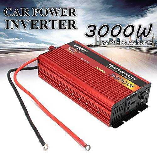 Инвертор преубразовател UKC с лед дисплей за кола 12-220v-2000вата