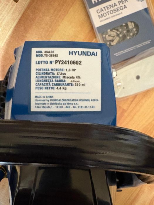 Drujbă pe benzină HYUNDAI