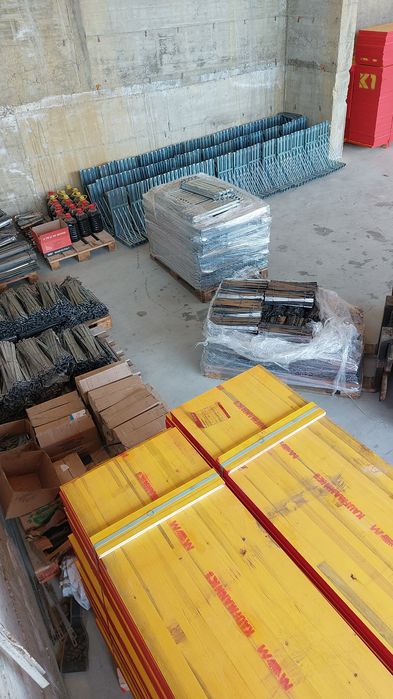 Panouri cofraje doka lana kaufmann montanți distanțiere pene vincluri