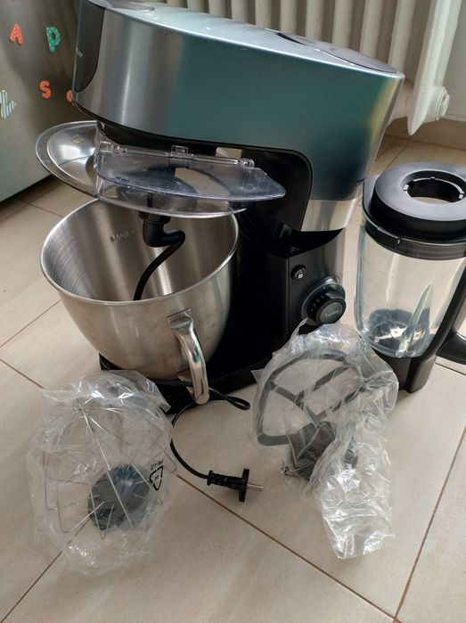 Robot Silvercrest 2 in 1 mixer planetar si blender